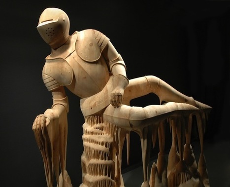 Incredible Hand-Carved Wood Sculptures of Surreal Figures | Découvrir, se former et faire | Scoop.it