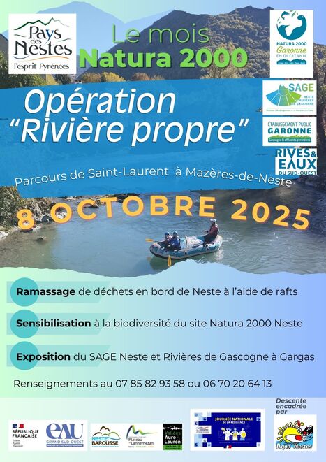 Opération "rivière propre" le 8 octobre  | Vallées d'Aure & Louron - Pyrénées | Scoop.it