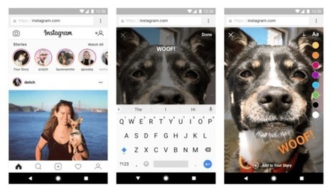 Instagram Stories adds no-frills photo-only posting from mobile web | consumer psychology | Scoop.it