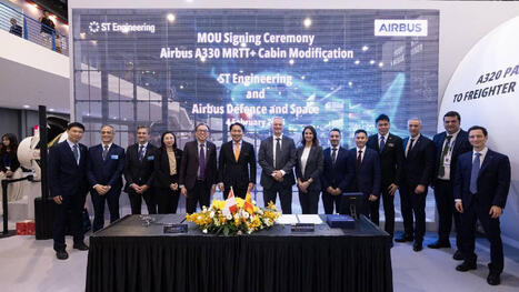 ST Engineering to partner with Airbus on A330 MRTT+ cabin modification | DEFENSE NEWS | Scoop.it
