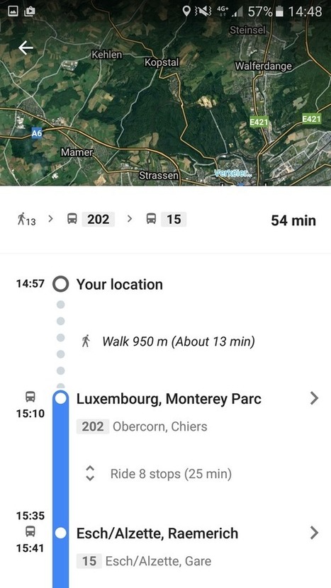 Luxembourg: Ëffentlechen Transport elo och op Google Maps | #Transport #DigitalLuxembourg #ICT | Luxembourg (Europe) | Scoop.it