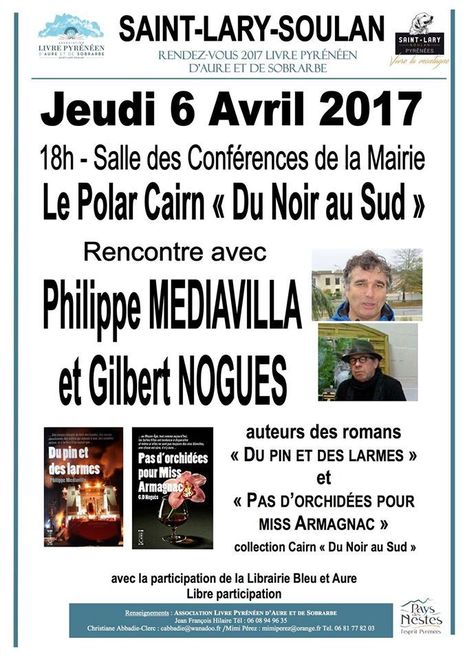 Le polar à l'affiche des Rendez-Vous du Livre Pyrénéen d'Aure et de Sobrarbe le 6 avril à Saint-Lary Soulan | Vallées d'Aure & Louron - Pyrénées | Scoop.it