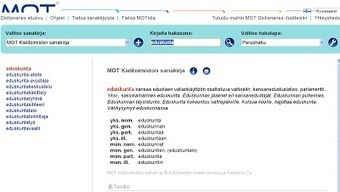 Kielitoimiston sanakirja | 1Uutiset - Lukemisen tähden | Scoop.it
