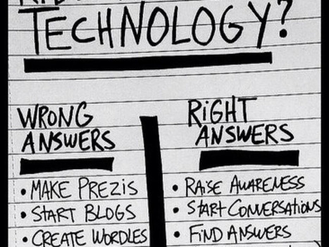 The Right & Wrong Way To Use Technology For Learning | Information and digital literacy in education via the digital path | Scoop.it