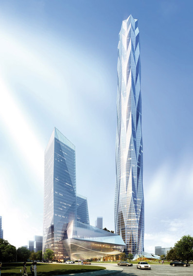 Construction starts on Smith and Gill's ice-inspired China skyscraper | Human Interest | Scoop.it