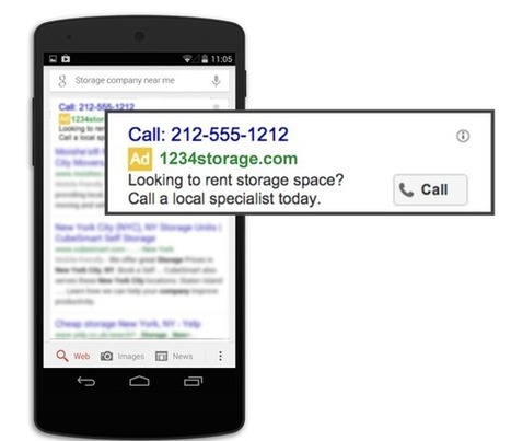 Google presenta opción en adwords para quien prefiere llamadas a clicks | El Mundo del Diseño Gráfico | Scoop.it