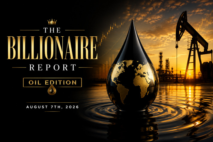 The Billionaire Report - Oil Edition - FRIDAY, AUGUST 7, 2026 | Financial Markets Report  - Transforming Money Into Wealth | Scoop.it