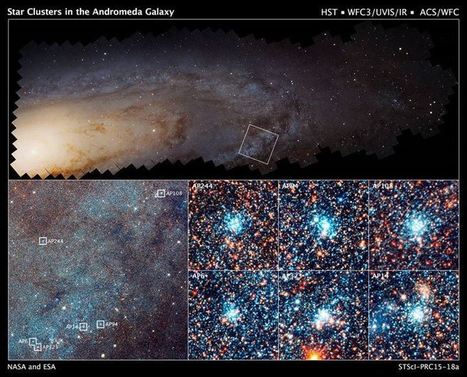 El telescopio Hubble revela c&oacute;mo nacen estrellas en la galaxia vecina | Universo y F&iacute;sica Cu&aacute;ntica | Scoop.it