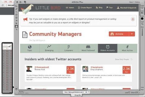 Meet the Top 1000 Community Managers on Twitter, Globally | Little Bird | Public Relations & Social Marketing Insight | Scoop.it