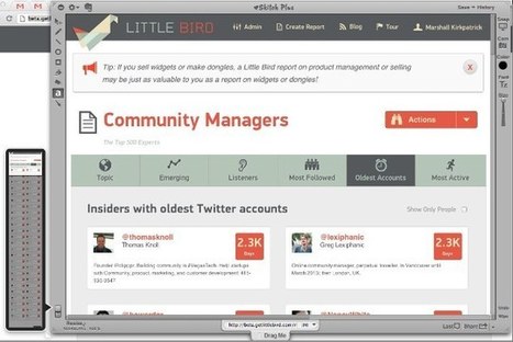 Meet the Top 1000 Community Managers on Twitter, Globally - Little Bird | Community Managers | Scoop.it