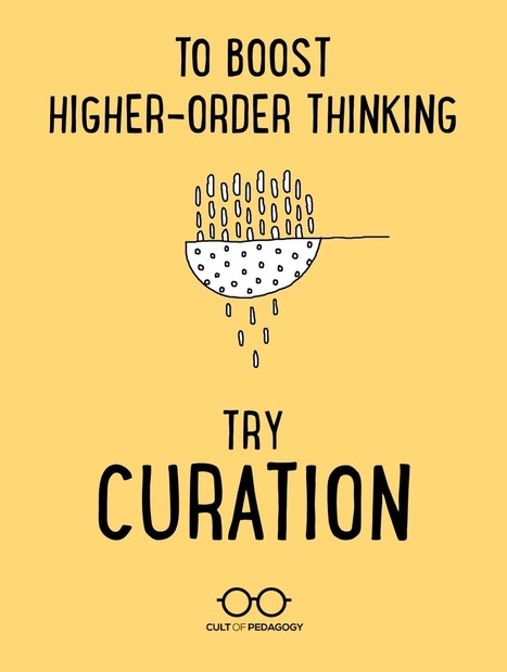 To Boost Higher-Order Thinking, Try Curation | Digital Curation in Education | Scoop.it