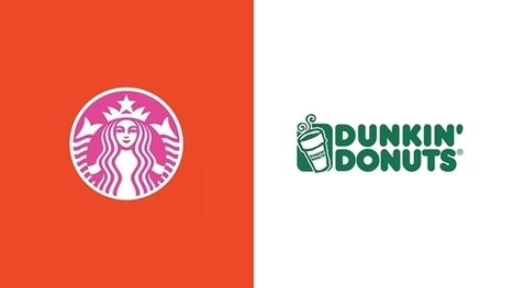Twenty famous logos color swapped with their competitors | consumer psychology | Scoop.it