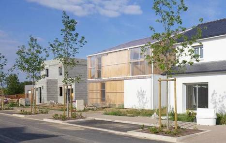 [Inspiration] Maison bois contemporaine à façade sud donnant sur la rue en région nantaise | Build Green, pour un habitat écologique | Scoop.it
