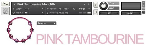 Sun.io releases free Pink Tambourine for Kontakt | Music Producer Lab | Scoop.it