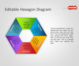 Free Editable Hexagon Diagram for PowerPoint Presentations | Free Business PowerPoint Templates | Scoop.it