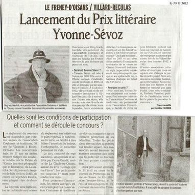 on en parle dans la presse.... le concours de nouvelles de l'Oisans | Made in isere - 7 en 38 | Scoop.it