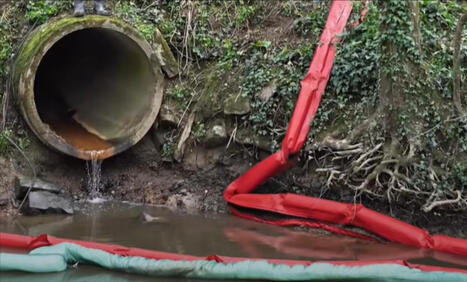 Pollution de l&rsquo;Yon au fioul, &agrave; La Roche-sur-Yon : une entreprise sp&eacute;cialis&eacute;e doit intervenir ce vendredi / le 13.03.2026 | Pollution accidentelle des eaux (+ d&eacute;chets plastiques) | Scoop.it