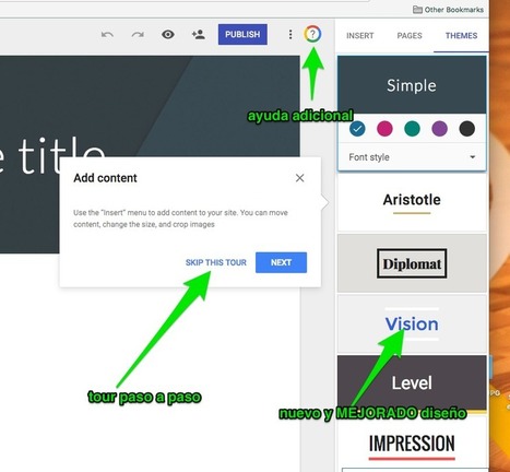 Portafolios digitales con Google Sites | Education 2.0 & 3.0 | Scoop.it