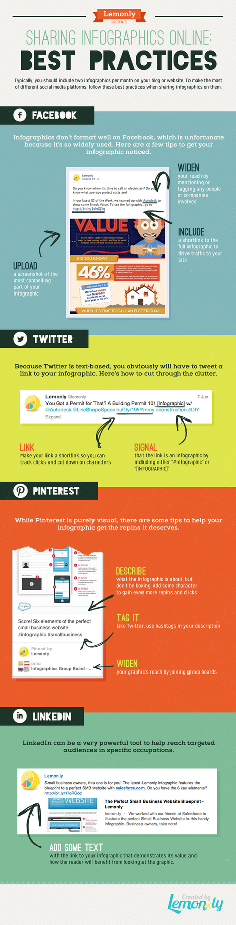Social Media Best Practices for Infographics | World's Best Infographics | Scoop.it