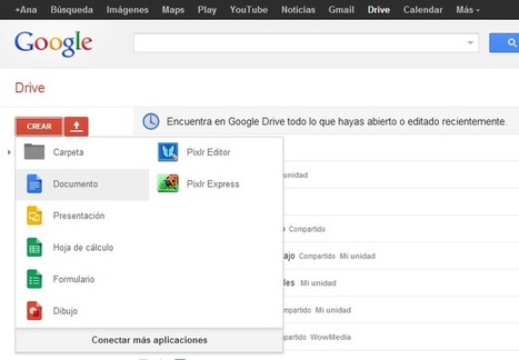 Como compartir documentos con Google Drive | Recull diari | Scoop.it