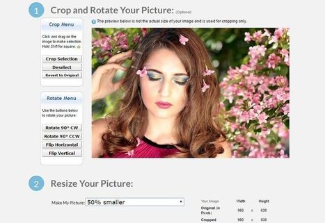 PicResize: web gratuita para editar y aplicar efectos a tus imágenes | TIC & Educación | Scoop.it