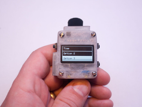 DIY : Smartwatch Open Source imprimée en 3D | Les Imprimantes 3D .fr | UseNum - Technologies | Scoop.it