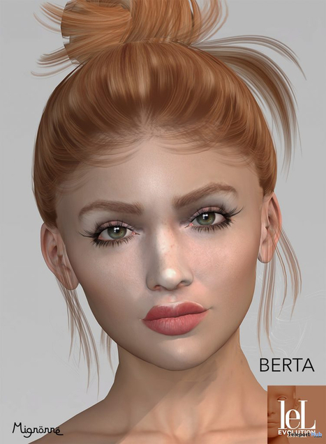 Berta Skin BOM For Lelutka Head May 2020 Gift by Mignonne | Teleport Hub - Second Life Freebies | Second Life Freebies | Scoop.it