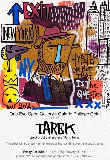 Exhibition of Tarek's painting in NYC | Les créations de Tarek | Scoop.it