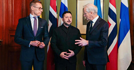 Zelenskyi saapui tapaamaan Norjan ja Suomen johtajia | Uutiset | Yle | A1Uutiset | Scoop.it