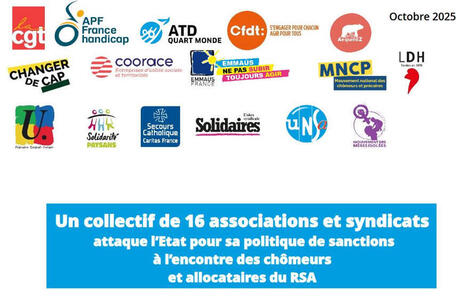 Libert&eacute;, &eacute;galit&eacute;, sanctionn&eacute; !... Seize associations et syndicats attaquent l&rsquo;&Eacute;tat pour sa politique de sanctions | Didier Dubasque | Strat&eacute;gie pauvret&eacute; et pacte des solidarit&eacute;s | Scoop.it