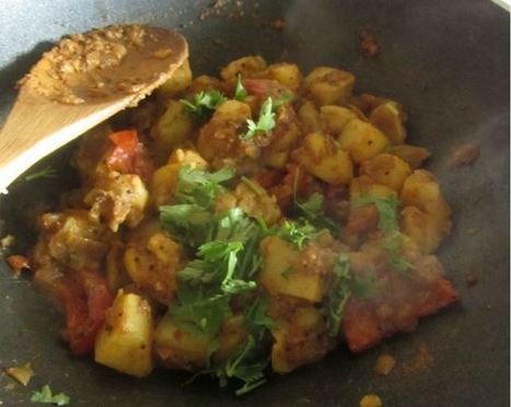 Recette de pommes de terre épicées, sautées comme à Bombay (Inde) - vegan - sans gluten | Cuisine du monde | Scoop.it