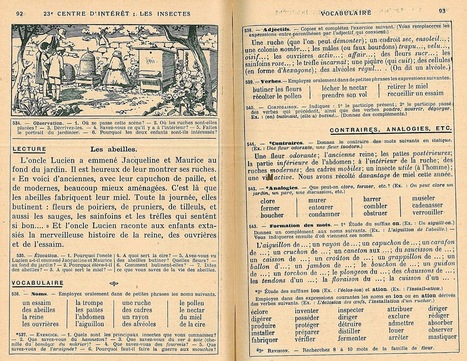 Manuels anciens : Les insectes (Gabet et Gillard CE-CM) | Variétés entomologiques | Scoop.it