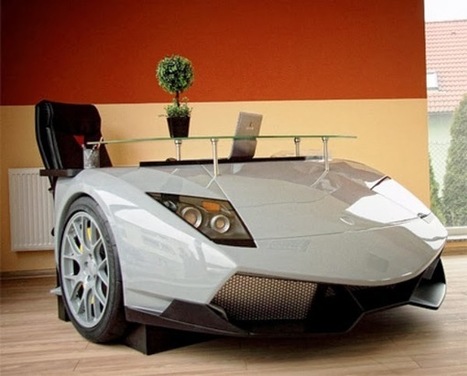 Lamborghini Desk - Grease n Gasoline | Cars | Motorcycles | Gadgets | Scoop.it