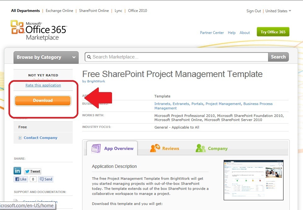 free-sharepoint-project-management-template-for