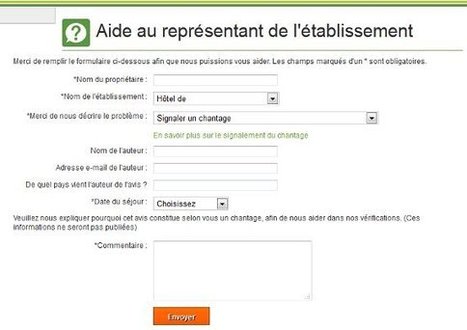 Le chantage à la e-réputation, la réponse de TripAdvisor - Artiref - WebMarketing Hôtelier | Les evolutions de l'offre touristique | Scoop.it
