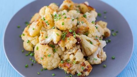 Cauliflower Popcorn - Roasted Cauliflower Recipe - Genius Kitchen | Healthy Living | Scoop.it