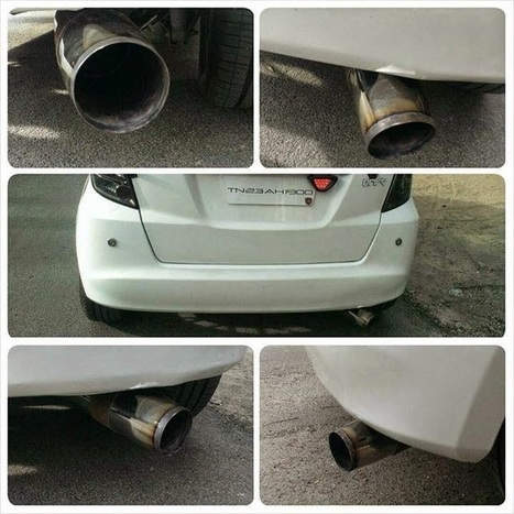Honda Custom Exhaust system | Free Flow Exhaust - Grease n Gasoline | Cars | Motorcycles | Gadgets | Scoop.it