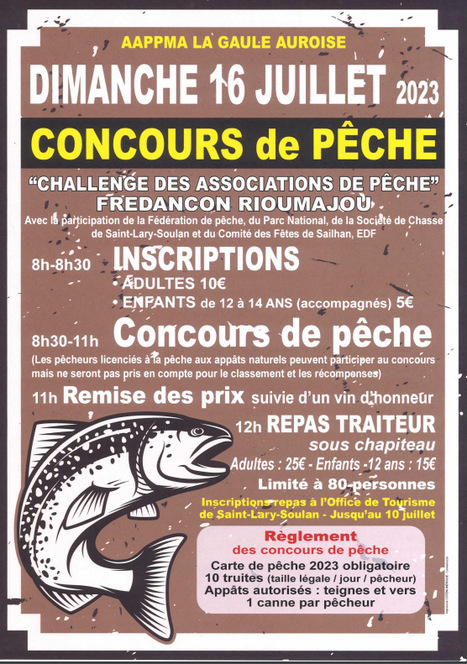 Concours de pêche dans la vallée du Rioumajou le 16 juillet | Vallées d'Aure & Louron - Pyrénées | Scoop.it