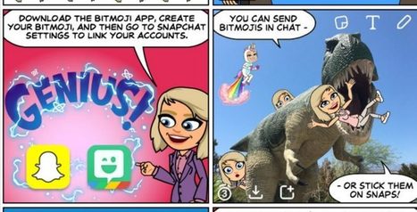 Snapchat now lets you send Bitmoji stickers that look like you | consumer psychology | Scoop.it