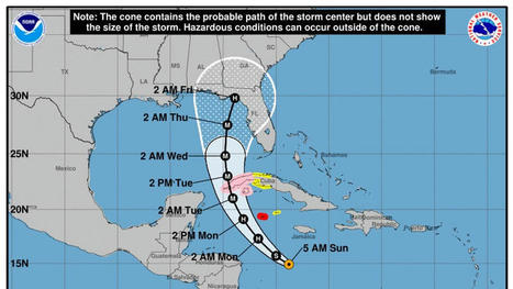 The National Hurricane Center to try a new graphic for storm season - USATODAY.com | Agents of Behemoth | Scoop.it