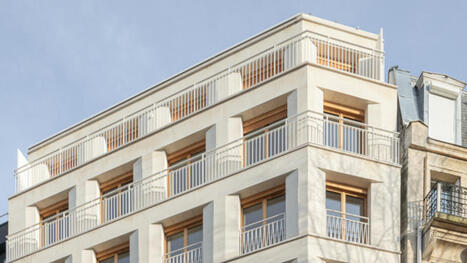 À Paris, rue Pradier, 15 logements par MAO | Architecture - Construction | Scoop.it
