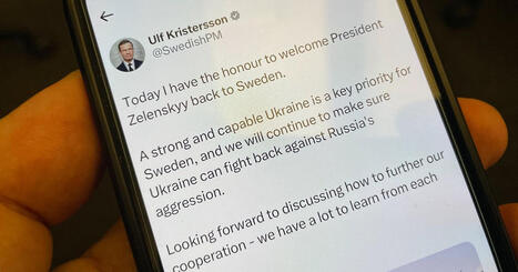 Zelenskyj besöker Sverige – träffar statsministern i Linköping | 1Uutiset - Lukemisen tähden | Scoop.it