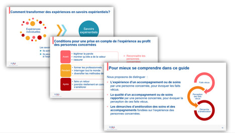 Expérience patient et savoir expérientiel : deux notions à clarifier pour développer l’engagement ou la participation | GRIEPS | Scoop.it