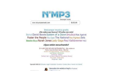 N'mp3, escucha y descarga música totalmente gratis desde tu navegador | Las TIC y la Educación | Scoop.it