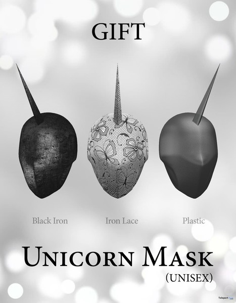 Unicorn Mask Gift by Moon Rabbit | Teleport Hub - Second Life Freebies | Teleport Hub | Scoop.it