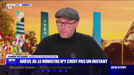 Tr&ecirc;ve sociale pendant les JO: "On ne s'interdit rien", affirme Fabien Villedieu (d&eacute;l&eacute;gu&eacute; Sud-Rail) | Mouvements Sociaux | Scoop.it