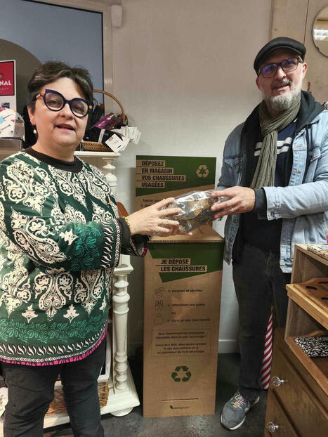 Tonneins : Le recyclage de chaussure, « une valeur ajoutée au commerce » | L'actualité de la filière cuir | Scoop.it