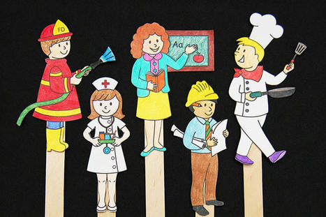 Community Helper Stick Puppets | Kids' Crafts | Fun Craft Ideas | FirstPalette.com | IELTS, ESP, EAP and CALL | Scoop.it