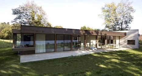 [inspiration] Design minimaliste et fonctionnel pour cette maison contemporaine bardée de bois | Build Green, pour un habitat écologique | Scoop.it