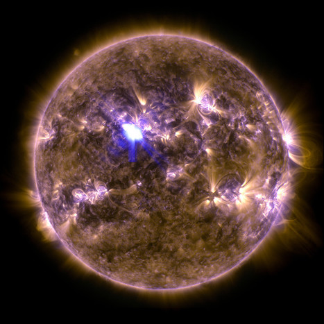 La Nasa publie l'image de l'éruption solaire la plus forte de l'année | Epic pics | Scoop.it